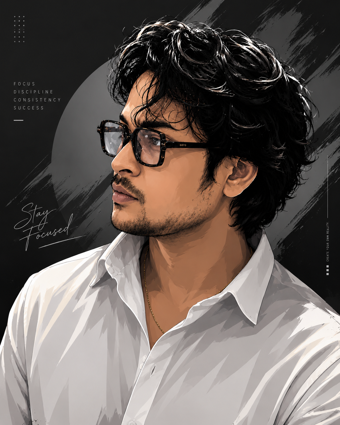 Cinematic portrait of Ahmed Neer